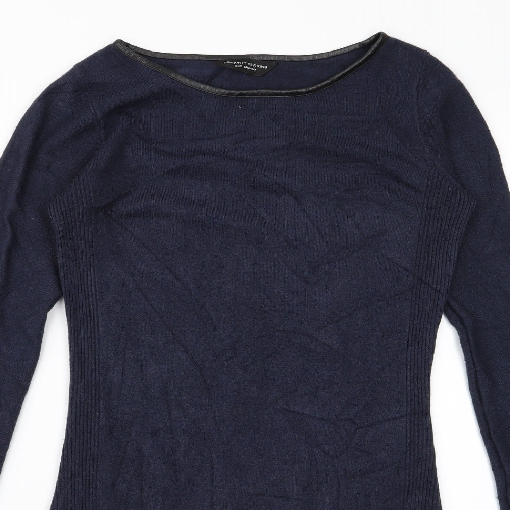 Dorothy Perkins Womens Black   Jumper Dress  Size M