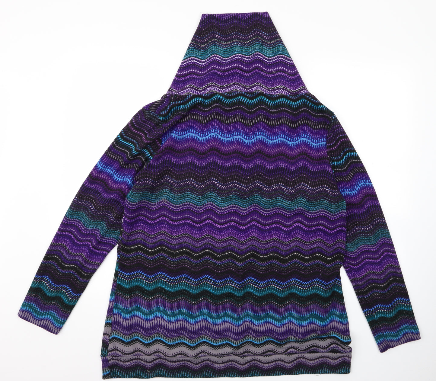 Klass Womens Multicoloured Striped  Pullover Jumper Size 2XL