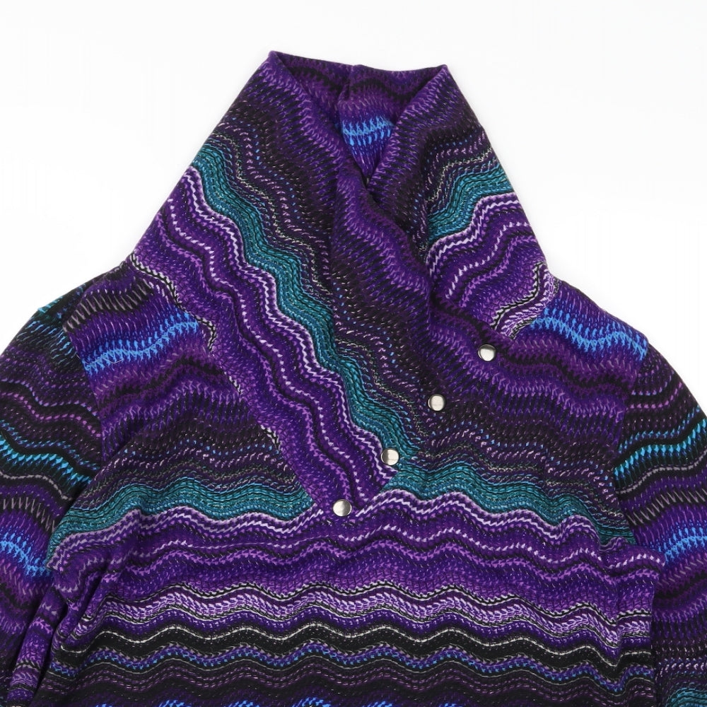 Klass Womens Multicoloured Striped  Pullover Jumper Size 2XL