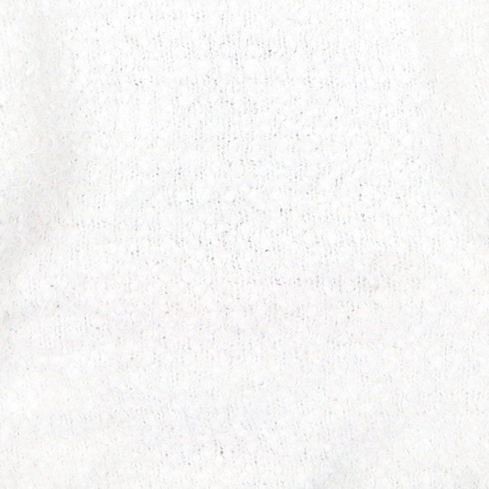 TU Girls White   Pullover Jumper Size 6 Years  - CHRISMTAS