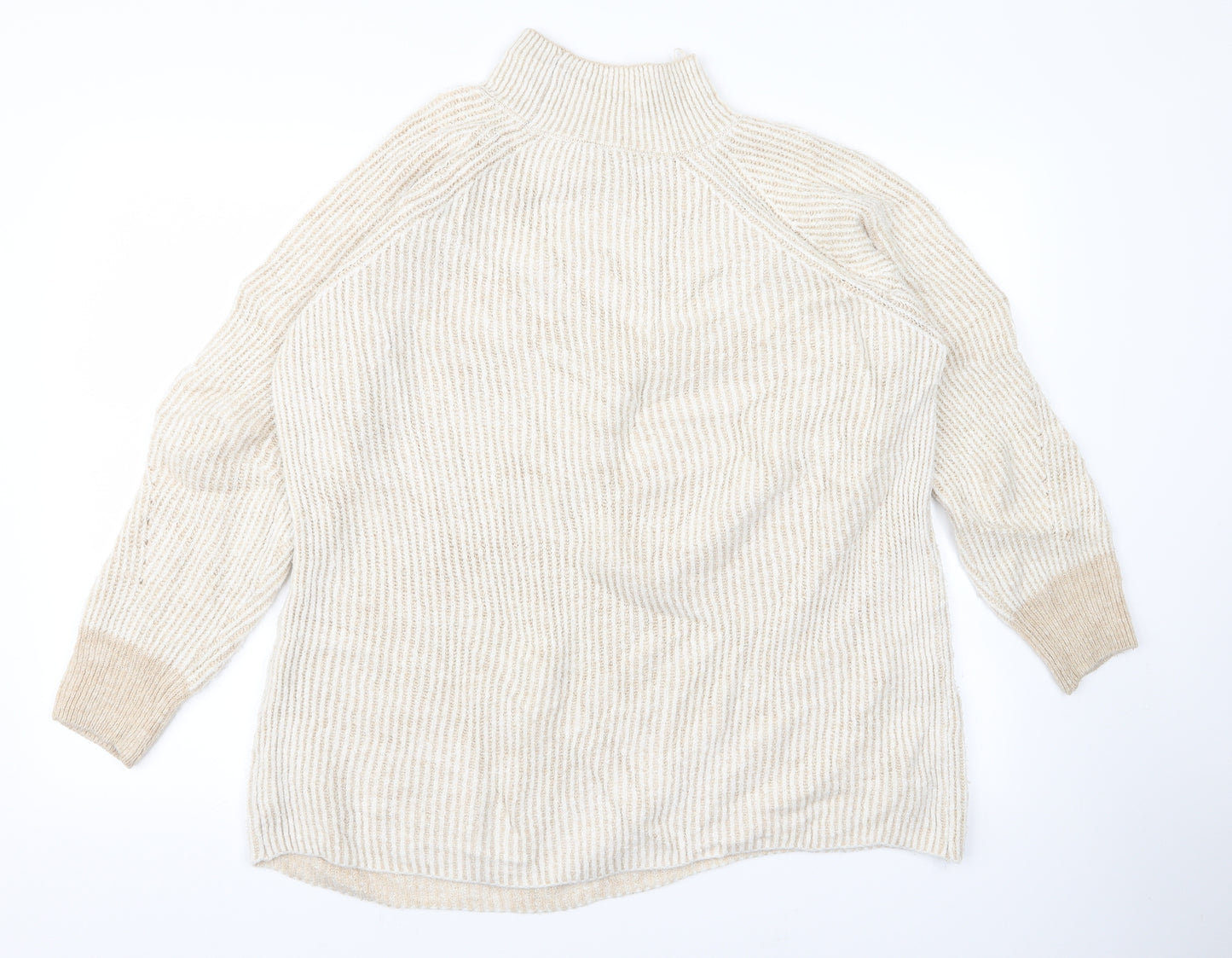 George Womens Beige   Pullover Jumper Size M