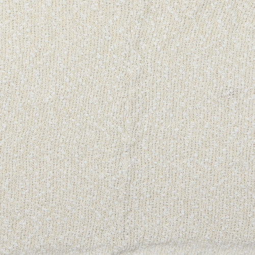 Peacocks Womens White   Pullover Jumper Size 18