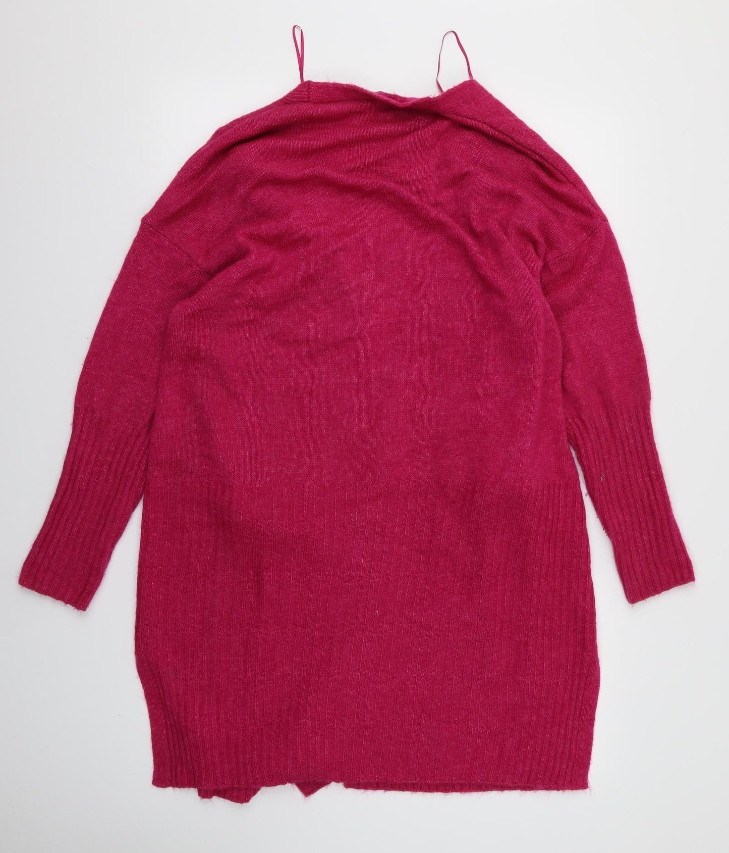George Womens Pink  Rayon Cardigan Jumper Size 14