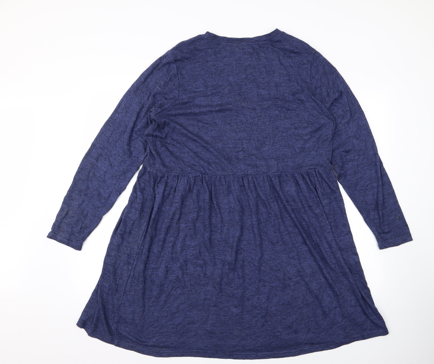 George Womens Blue   T-Shirt Dress  Size 12