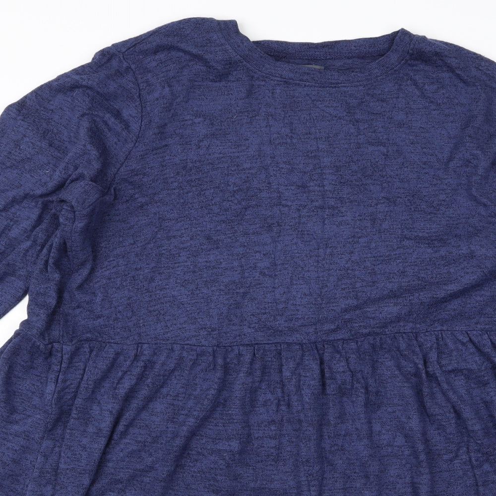 George Womens Blue   T-Shirt Dress  Size 12