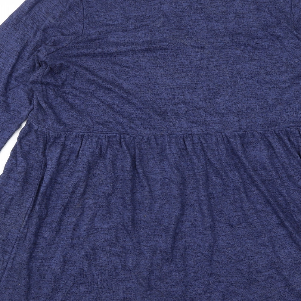 George Womens Blue   T-Shirt Dress  Size 12
