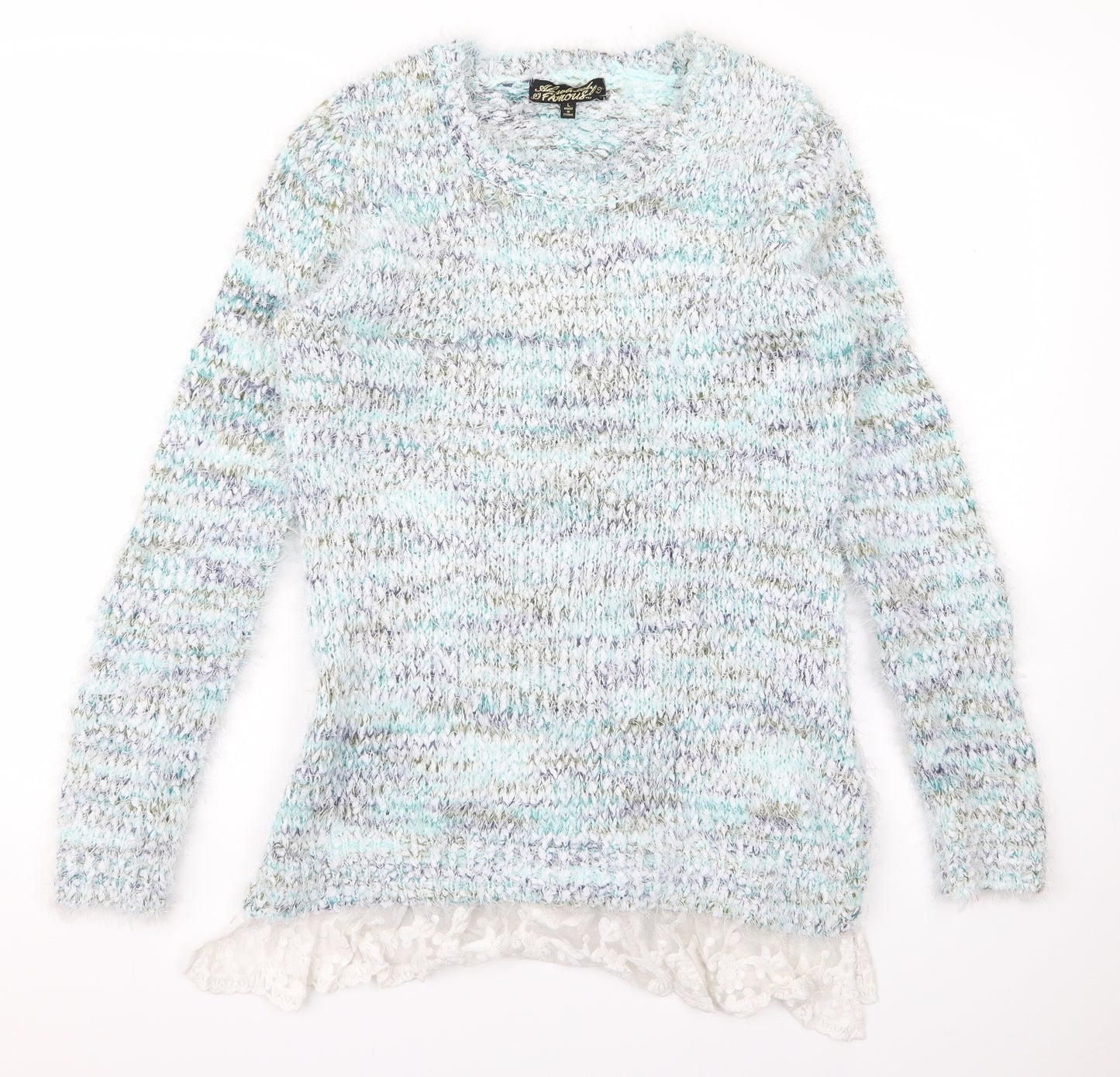 Preworn Womens Blue   Pullover Jumper Size L