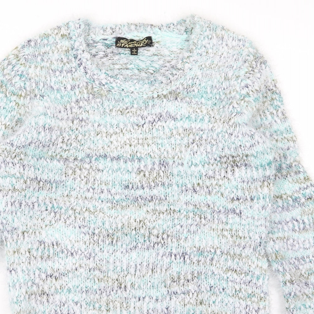 Preworn Womens Blue   Pullover Jumper Size L