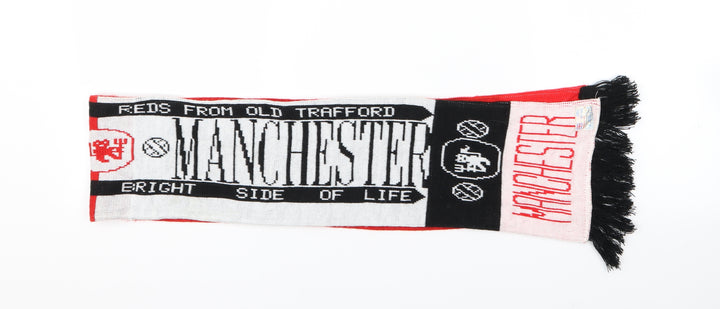 Manchester Unisex White    Scarf   - Manchester United