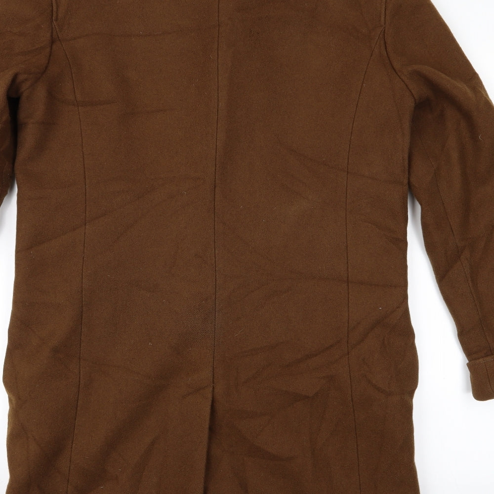 APC Mens Brown   Overcoat Jacket Size M
