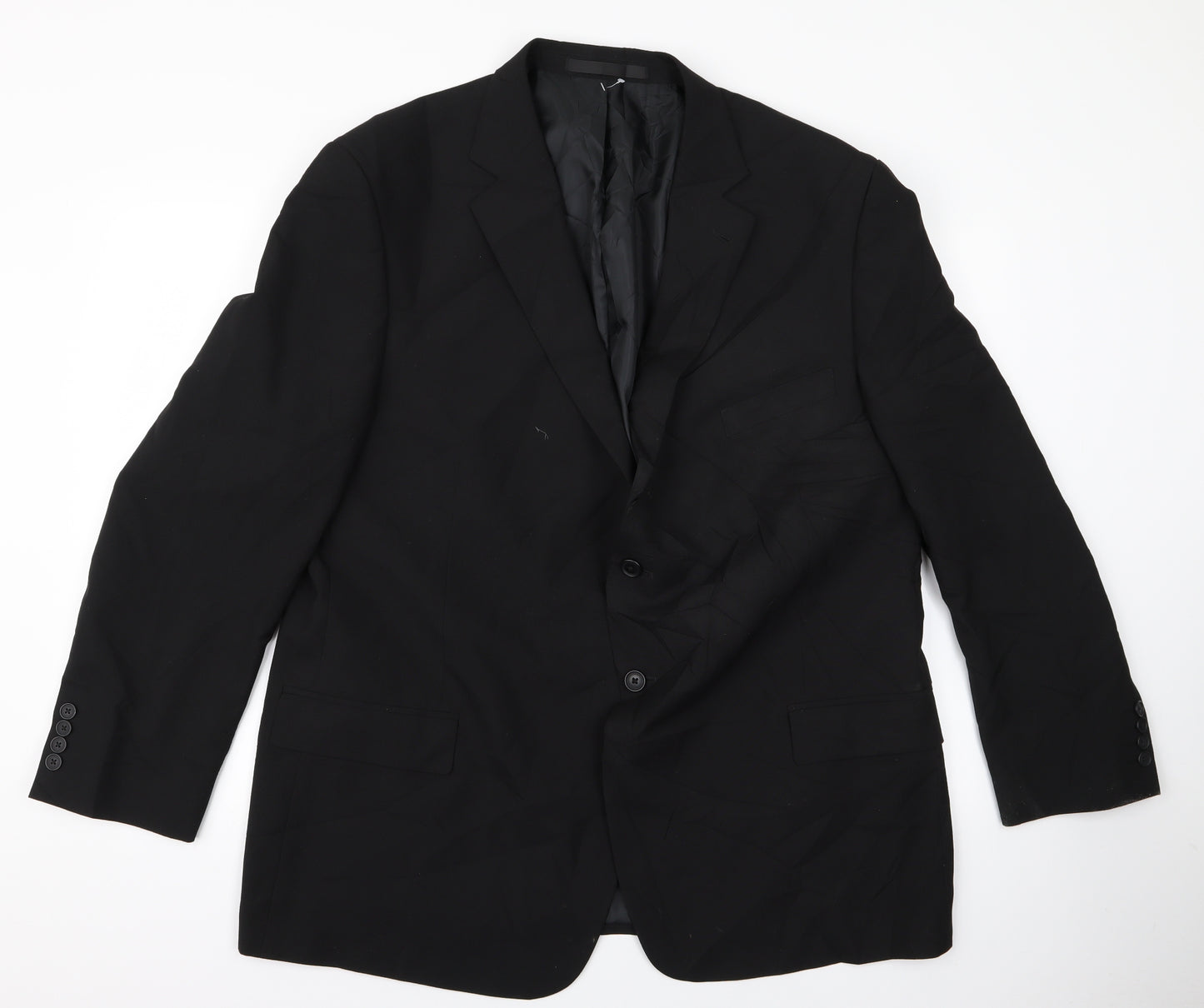 M&S Mens Black   Jacket  Size M