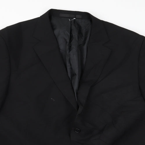 M&S Mens Black   Jacket  Size M