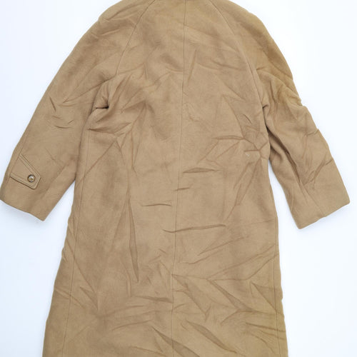Preworn Womens Brown   Overcoat Jacket Size 12