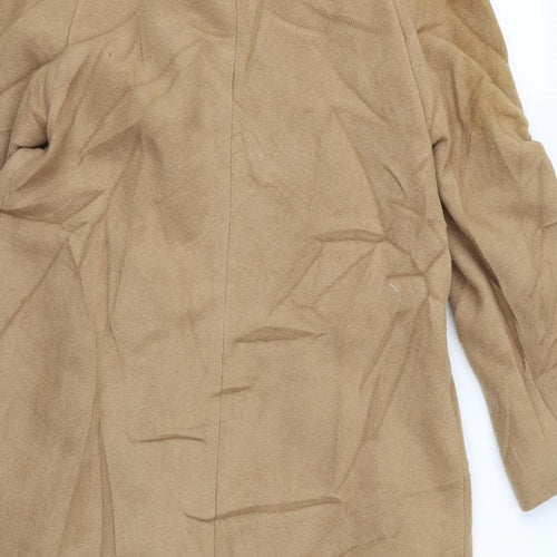 Preworn Womens Brown   Overcoat Jacket Size 12