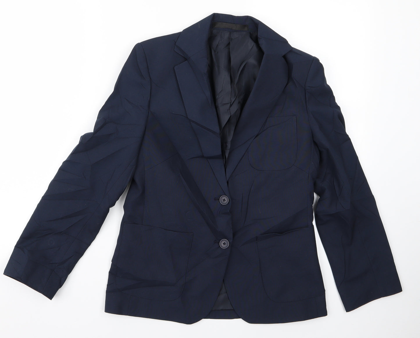 m&s Boys Blue   Jacket  Size 12 Years