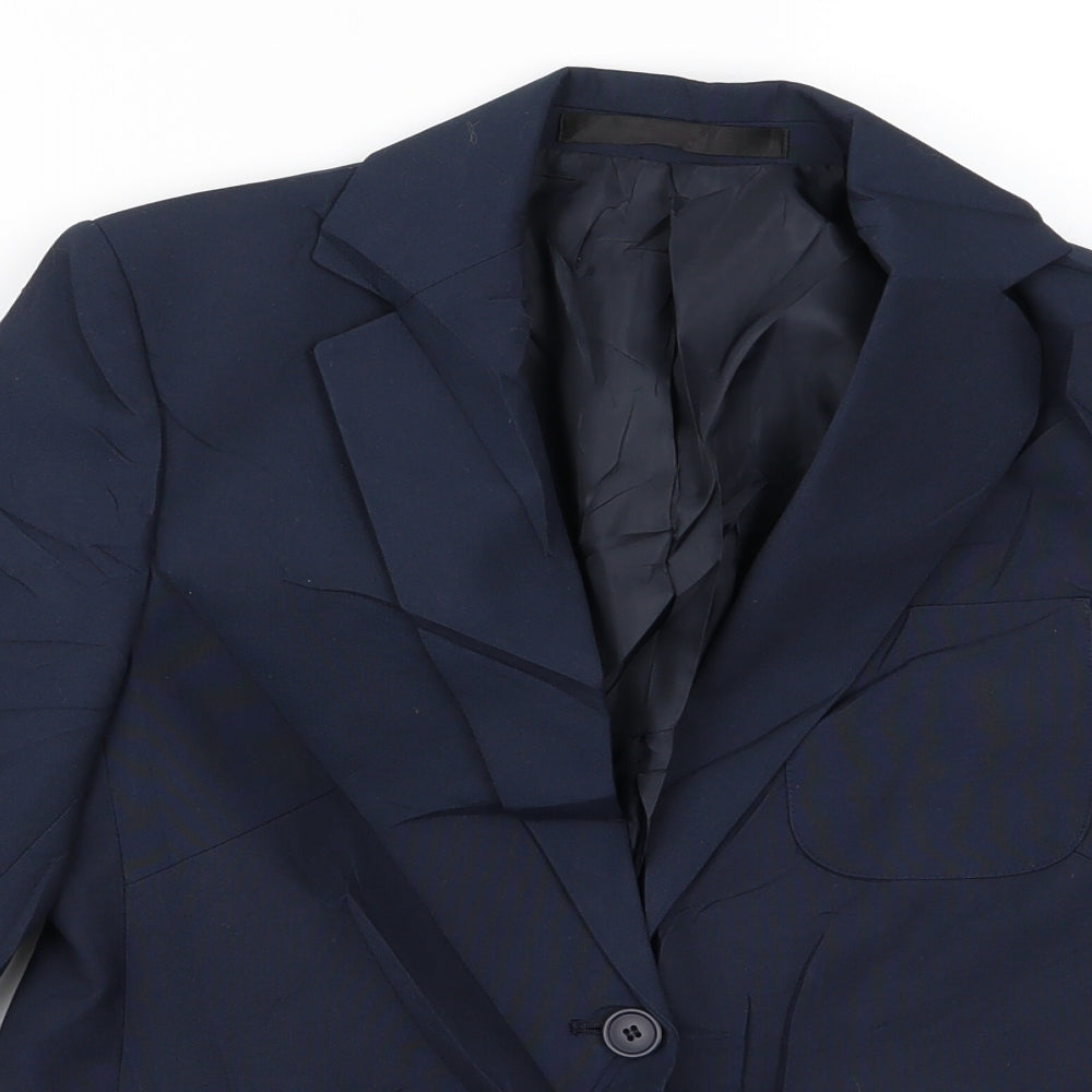 m&s Boys Blue   Jacket  Size 12 Years