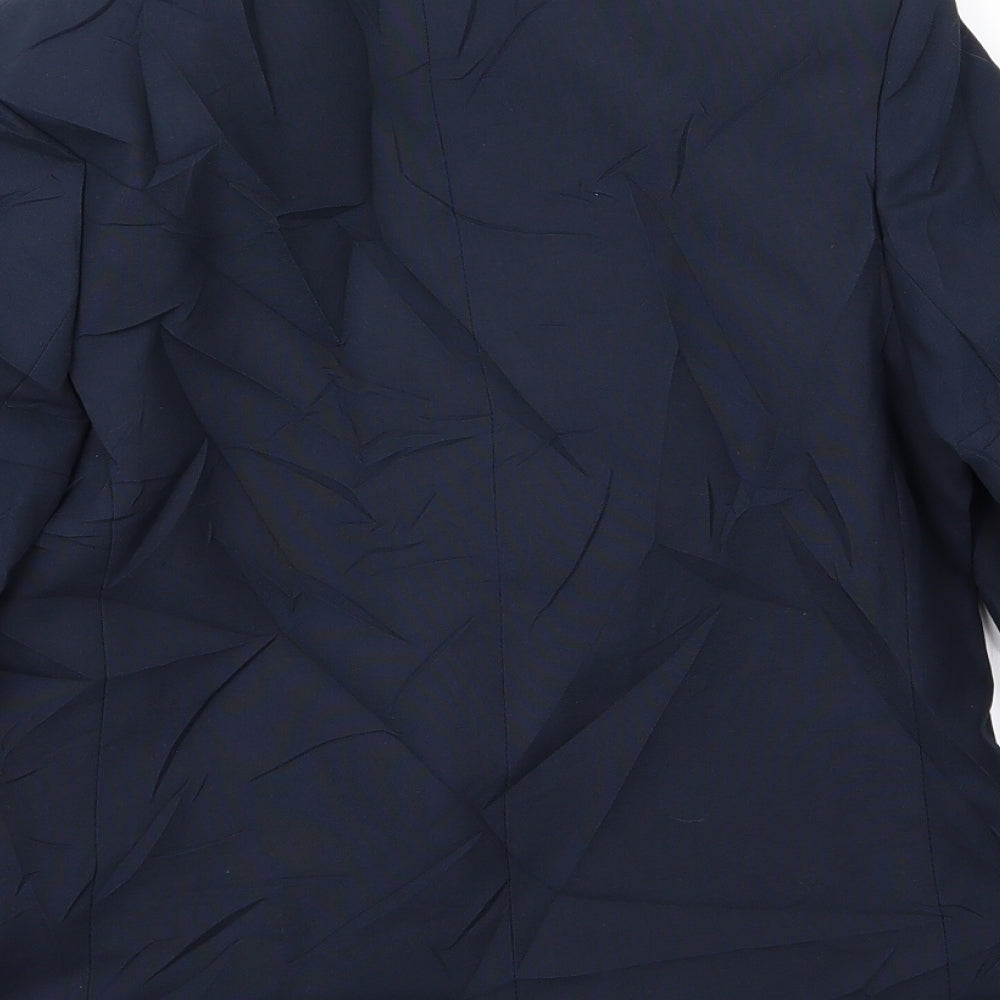 m&s Boys Blue   Jacket  Size 12 Years