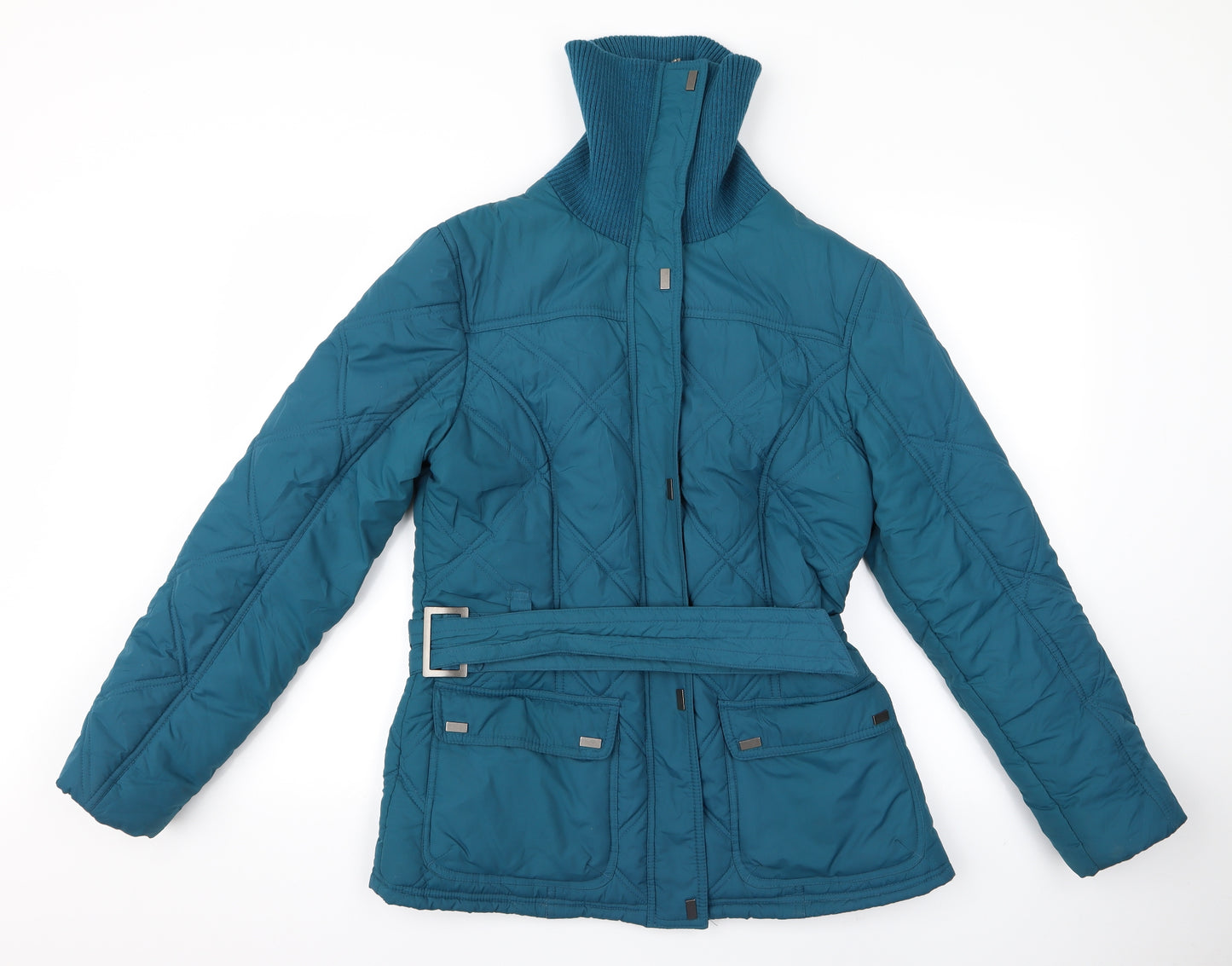 BHS Womens Green   Puffer Jacket Jacket Size 12
