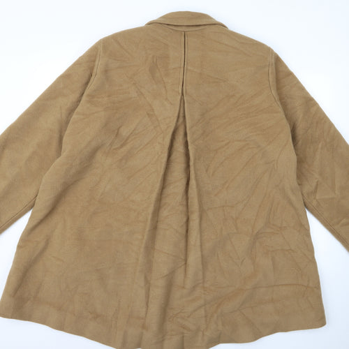 Preworn Womens Beige   Parka Jacket Size XL