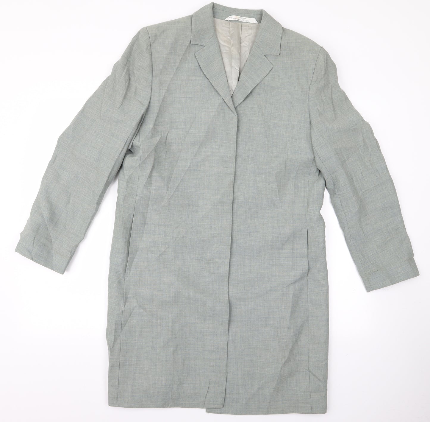 m&s Womens Green   Parka Jacket Size 16