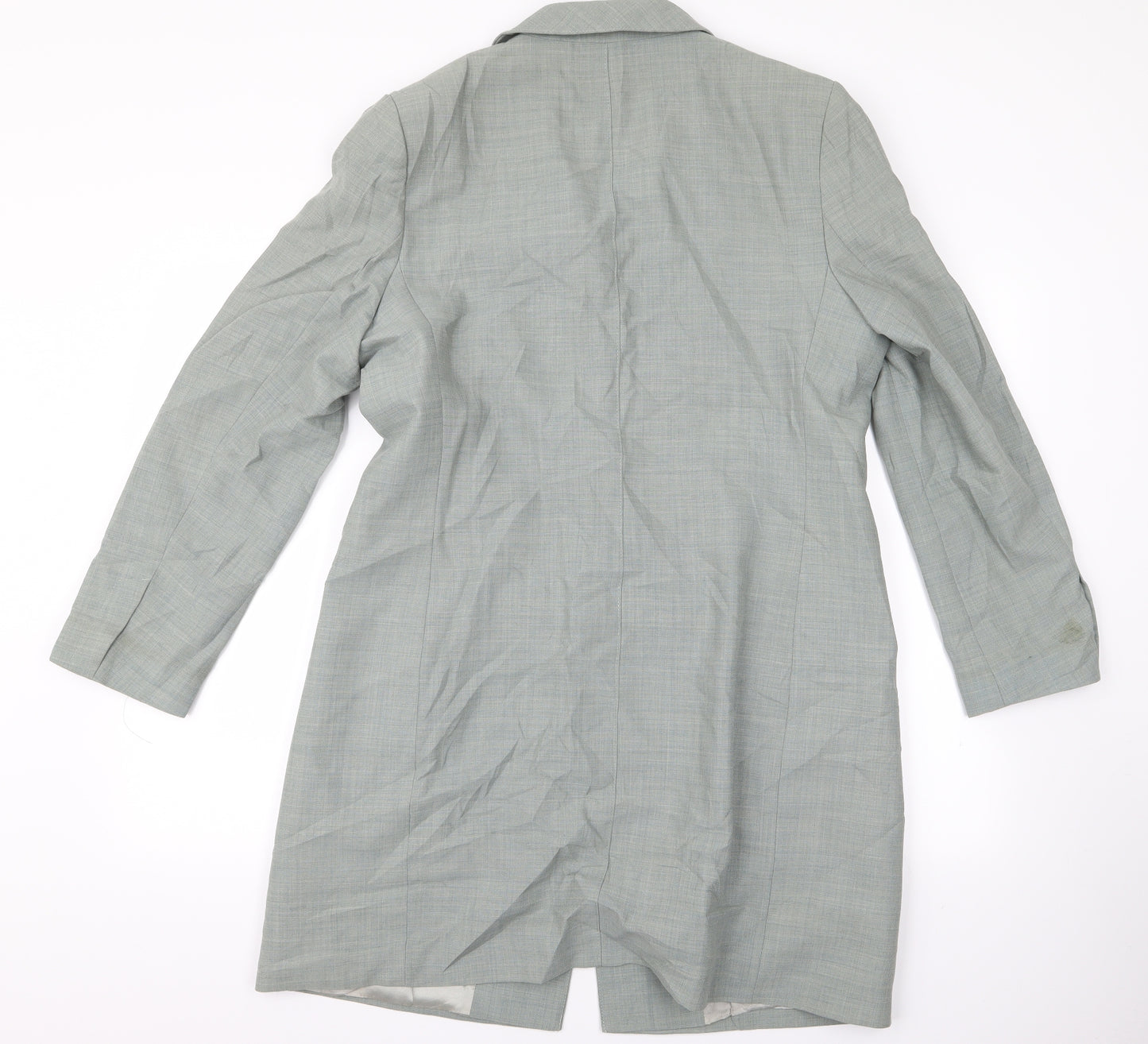 m&s Womens Green   Parka Jacket Size 16