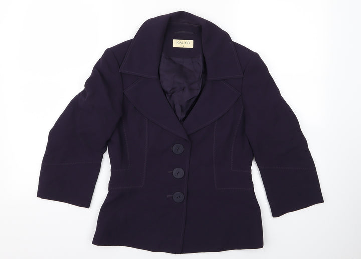 Kaliko Womens Purple   Jacket  Size 8