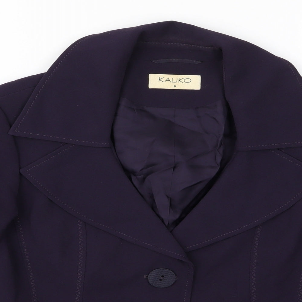 Kaliko Womens Purple   Jacket  Size 8