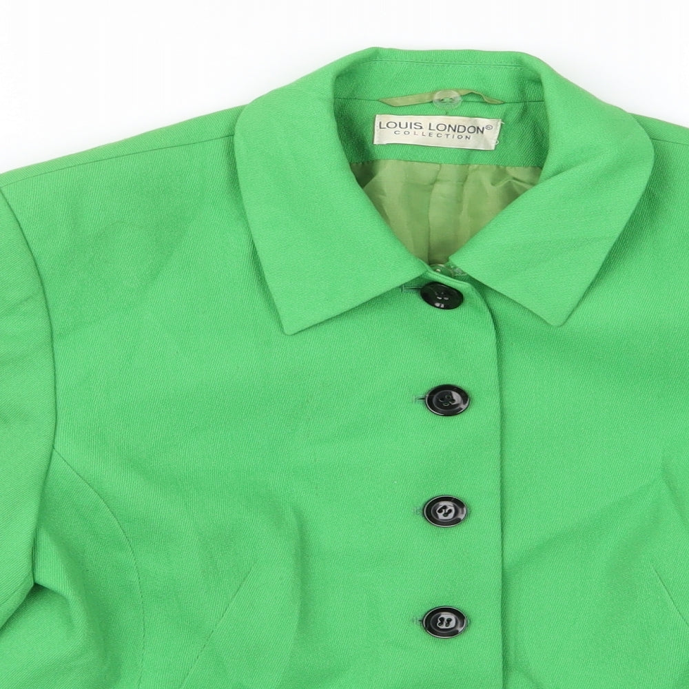 louis london Womens Green   Jacket  Size L