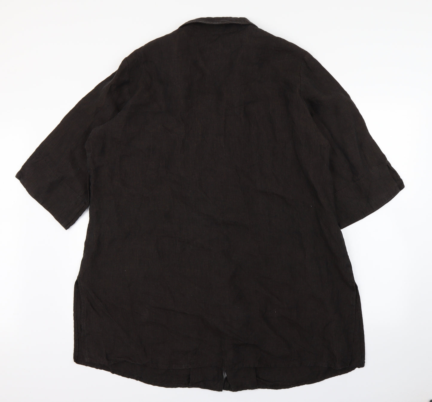 Spirito Womens Brown   Basic T-Shirt Size 24