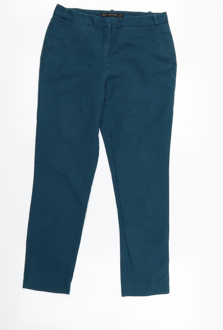 Zara Womens Blue Skinny Jeans Size 36 in L25 in