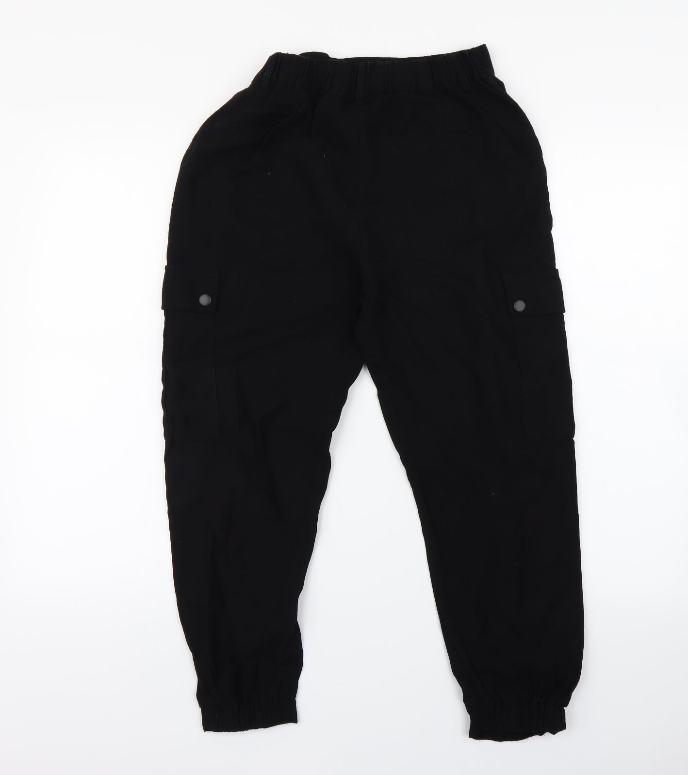 Mint Velvet Womens Black   Cargo Trousers Size 10 L22 in