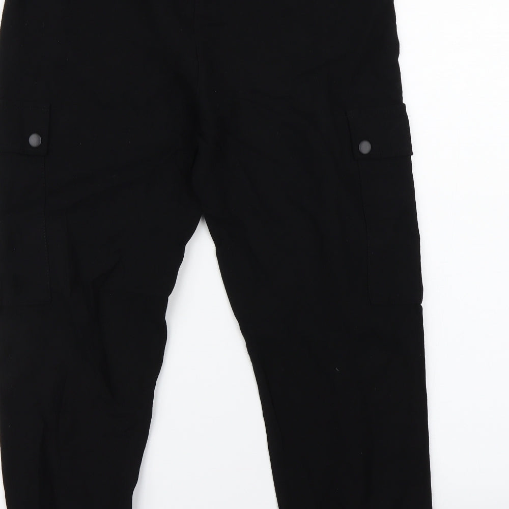 Mint Velvet Womens Black   Cargo Trousers Size 10 L22 in