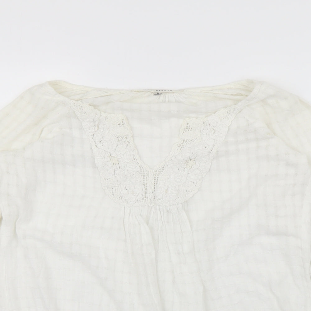 NEXT Womens White   Basic Blouse Size S