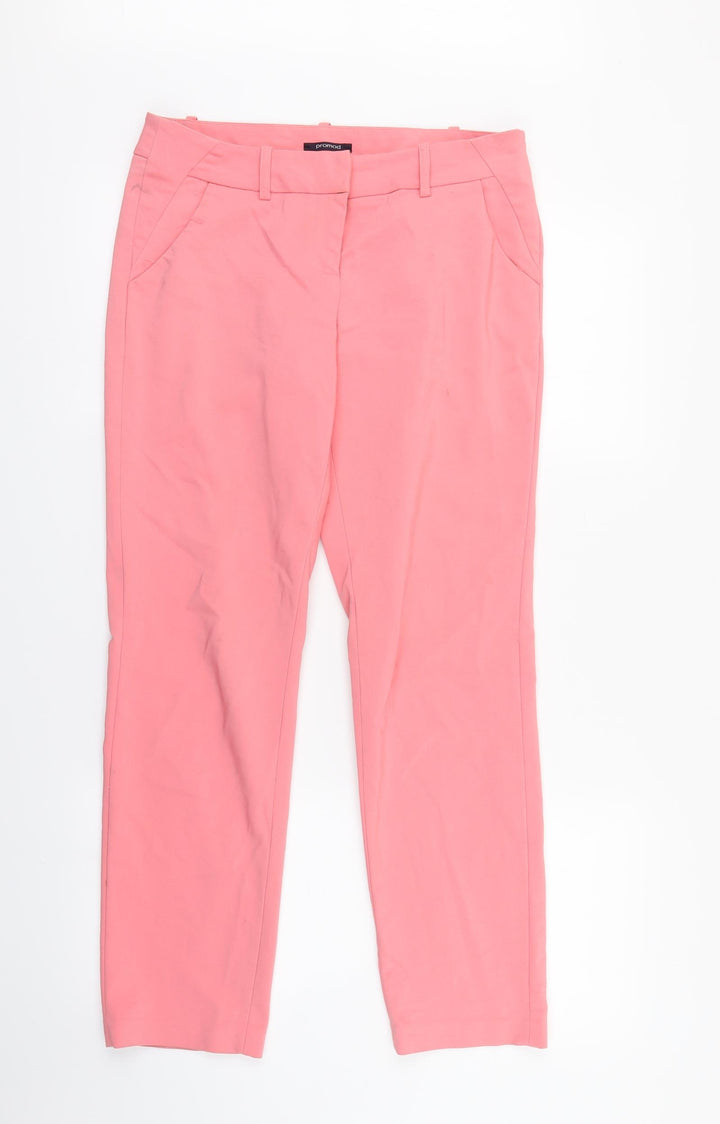 Promod Womens Pink Straight Jeans Size 10 L27 in