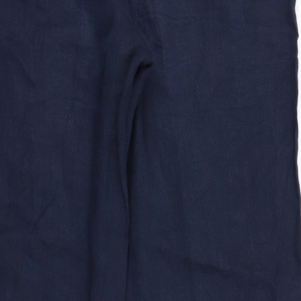 Autograph Womens Blue   Trousers  Size 14 L30 in