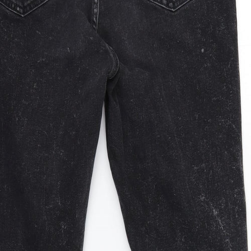 ASOS Womens Black   Straight Jeans Size 32 in L20 in