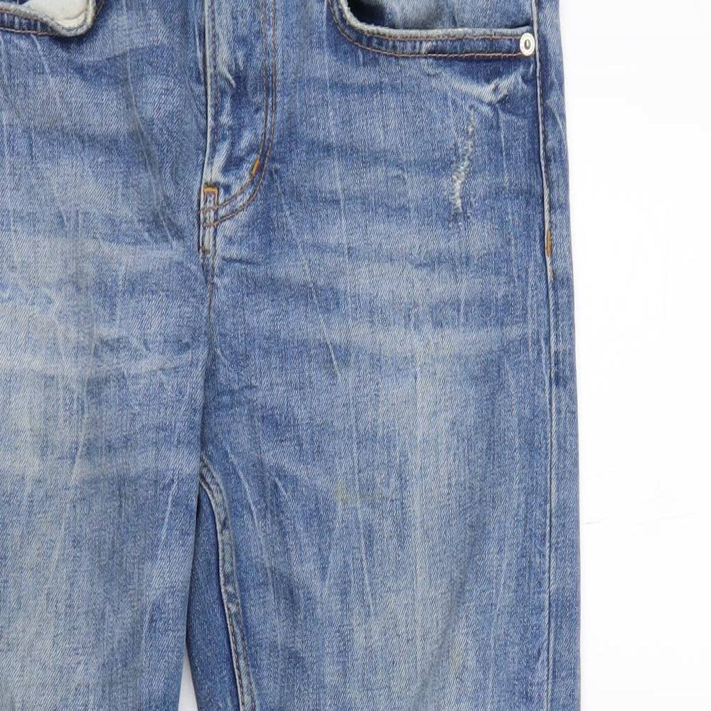 Zara Womens Blue  Denim Skinny Jeans Size 10 L25 in