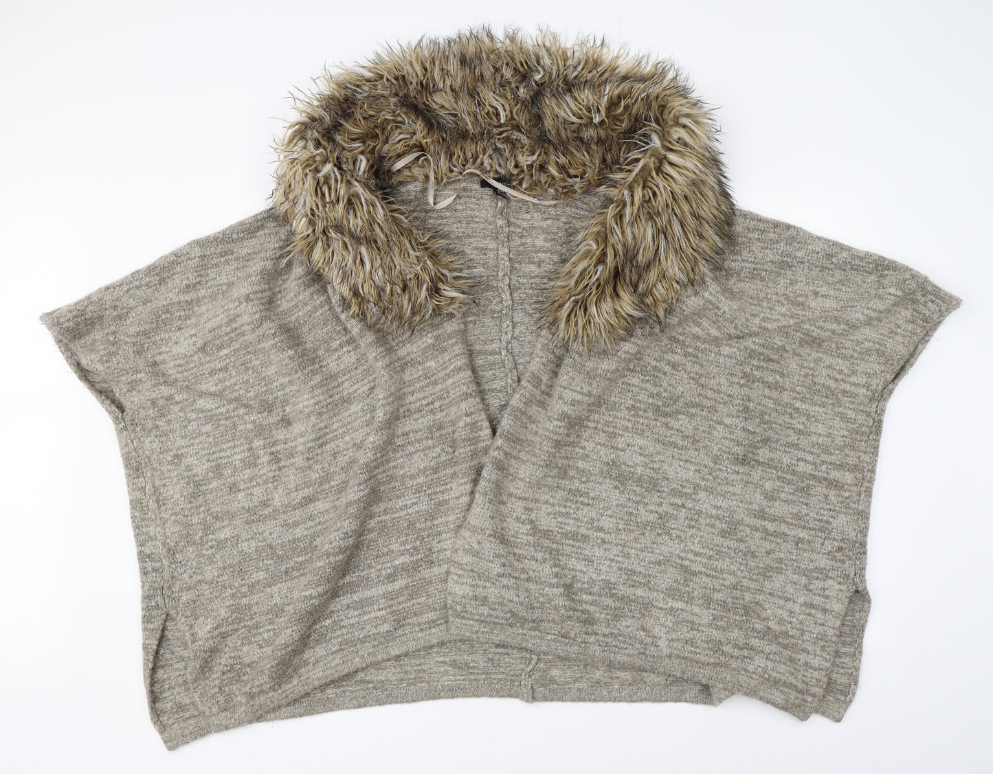 Atmosphere Womens Brown   Cape Jumper One Size