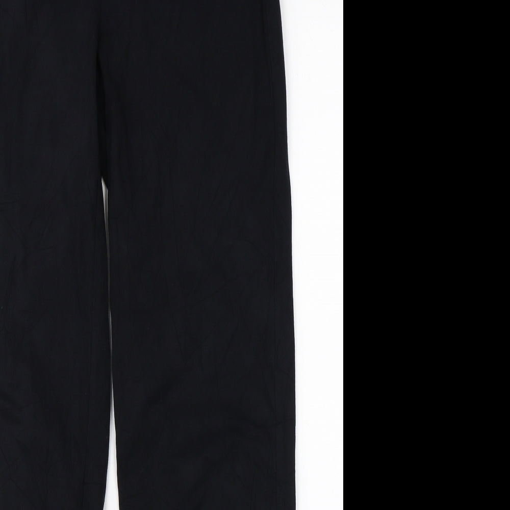 Lands End Womens Black    Leggings Size S L30 in