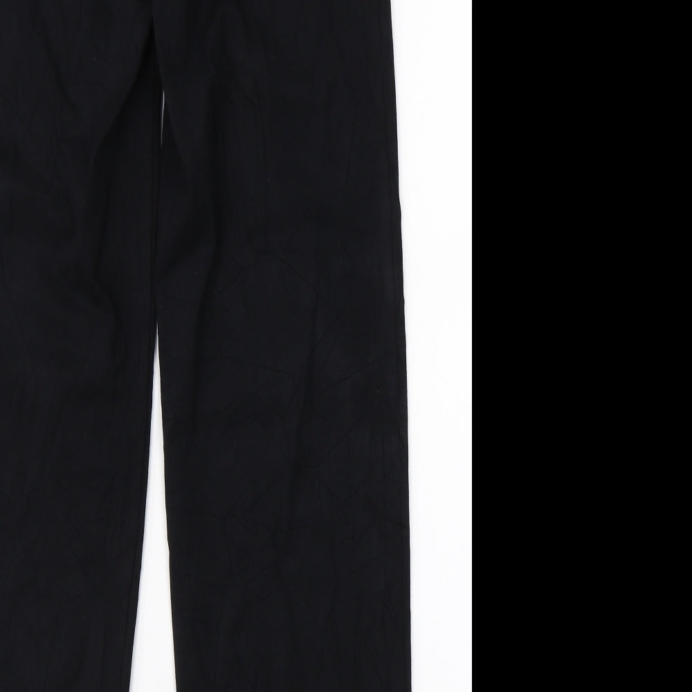Lands End Womens Black    Leggings Size S L30 in