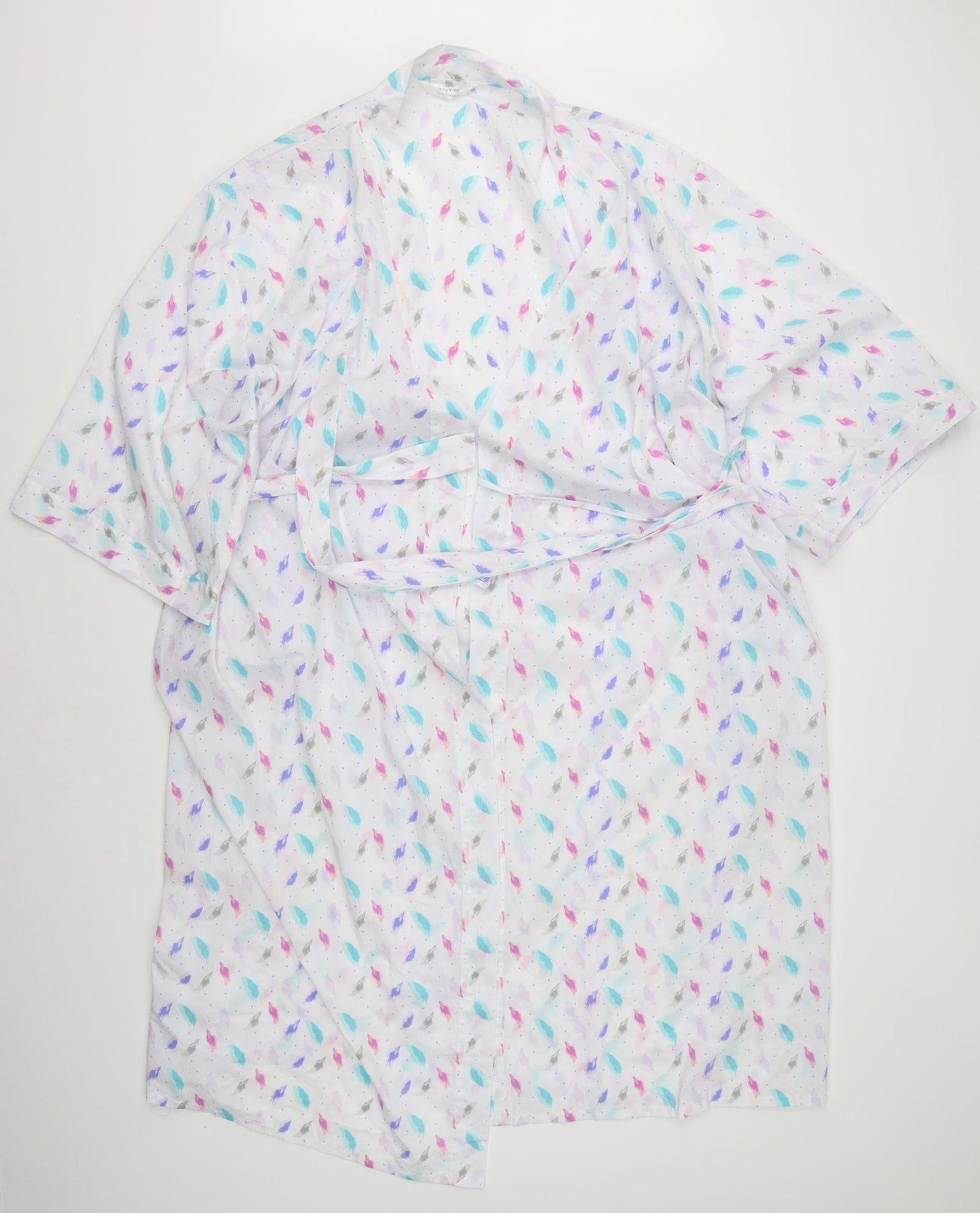 Suzie & Me Womens White Polka Dot   Pyjama Top Size 26