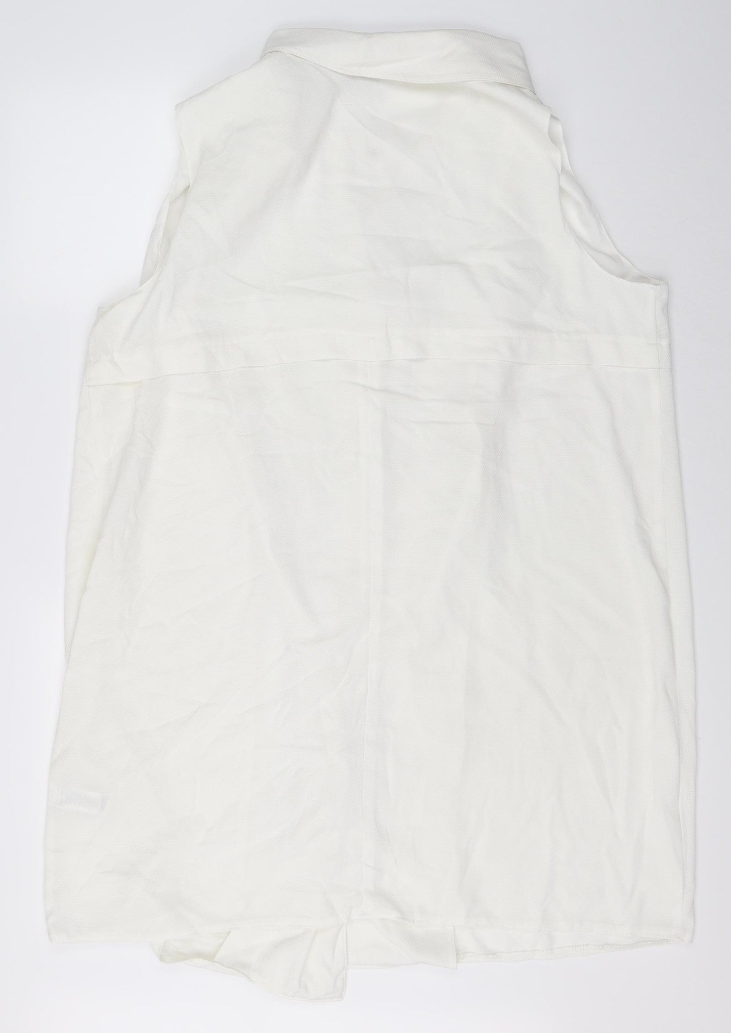 F&F Womens White   Jacket Coatigan Size 22
