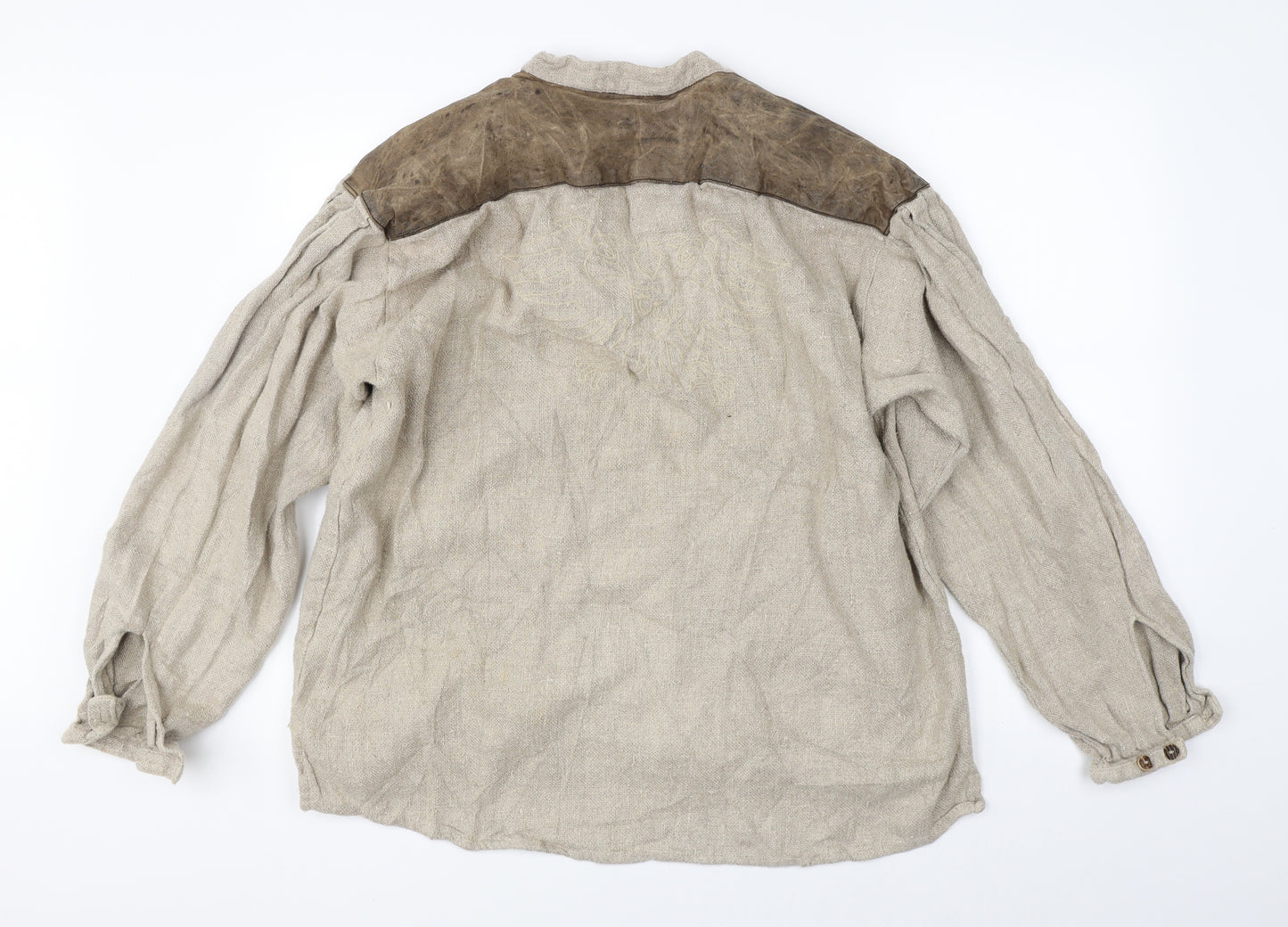 Couuntry Mens Beige   Pullover Jumper Size L