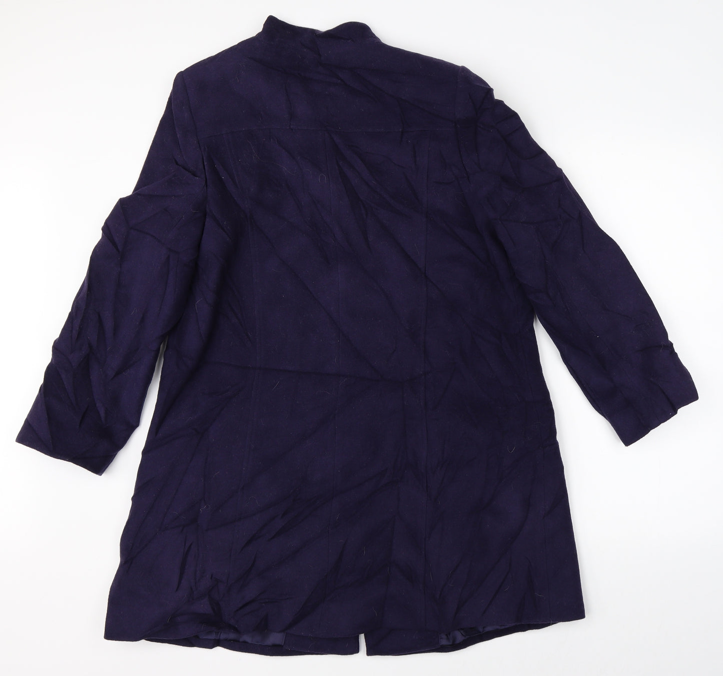 Eastex Womens Purple   Overcoat Coat Size 12