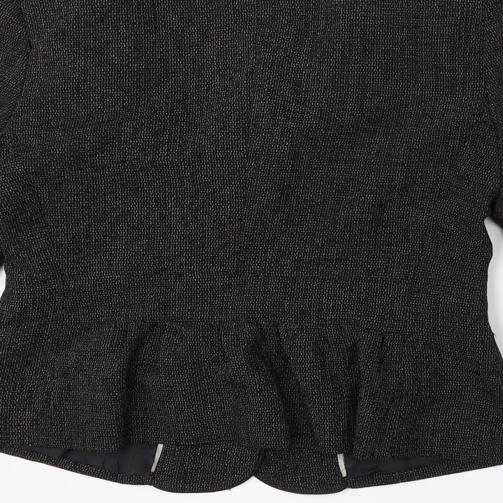 F&F Womens Black   Jacket Blazer Size 8