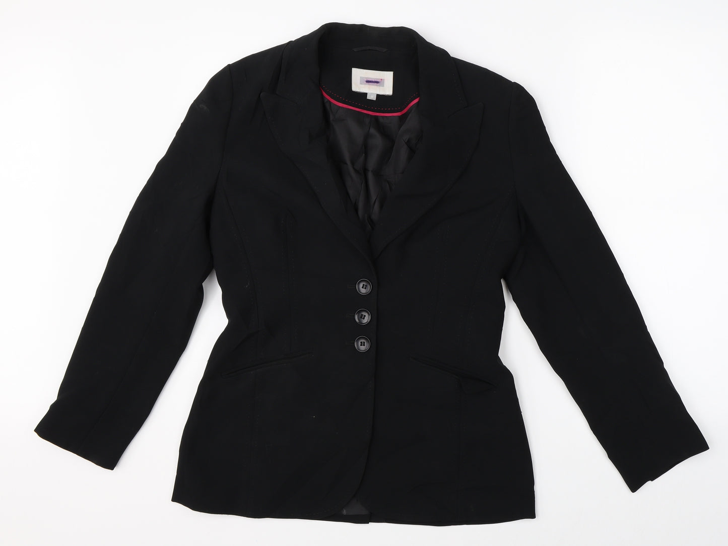 NEXT Womens Black   Jacket Suit Jacket Size 10