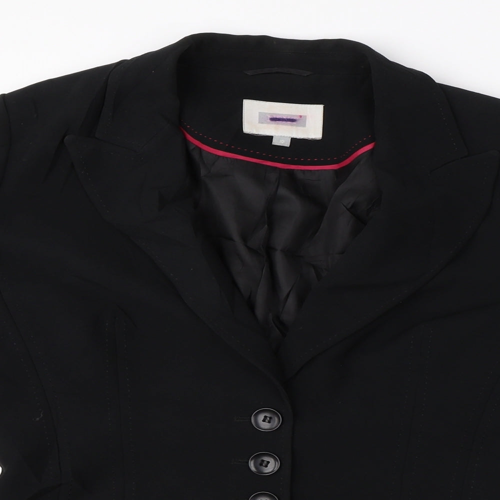NEXT Womens Black   Jacket Suit Jacket Size 10