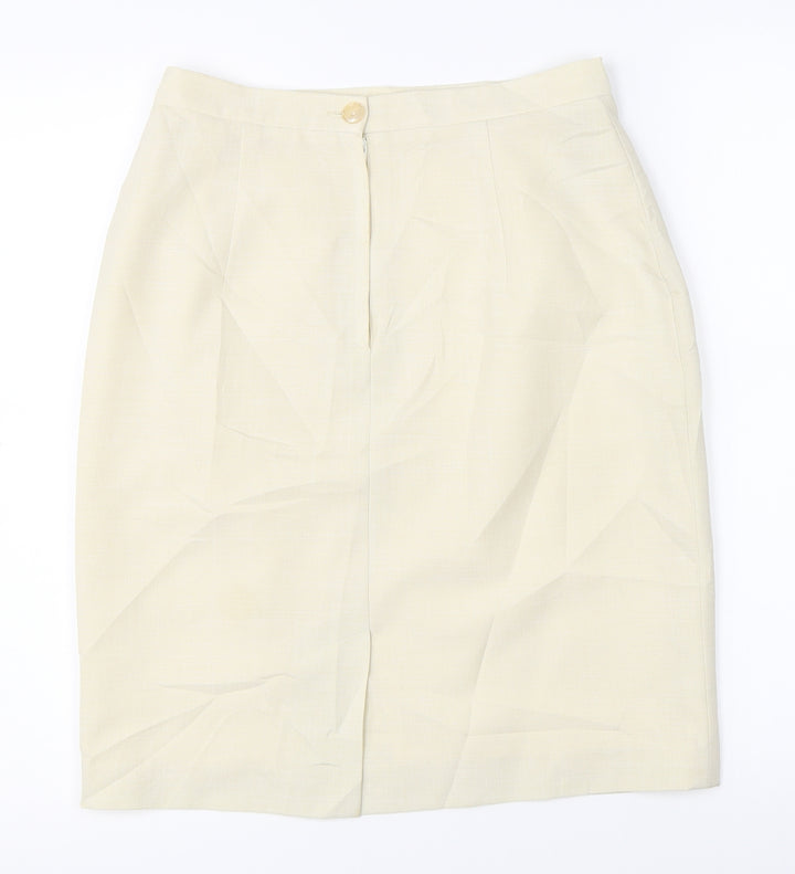 Canada Womens Beige   A-Line Skirt Size 12