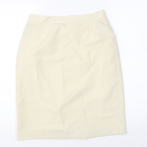 Canada Womens Beige   A-Line Skirt Size 12