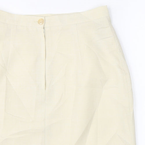 Canada Womens Beige   A-Line Skirt Size 12
